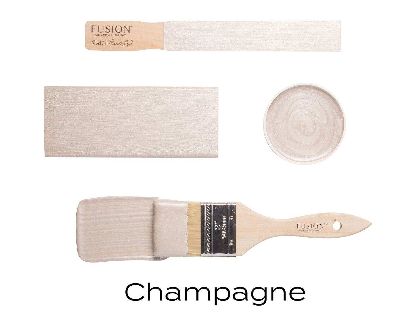 CHAMPAGNE - FUSION METALLICS COLLECTION