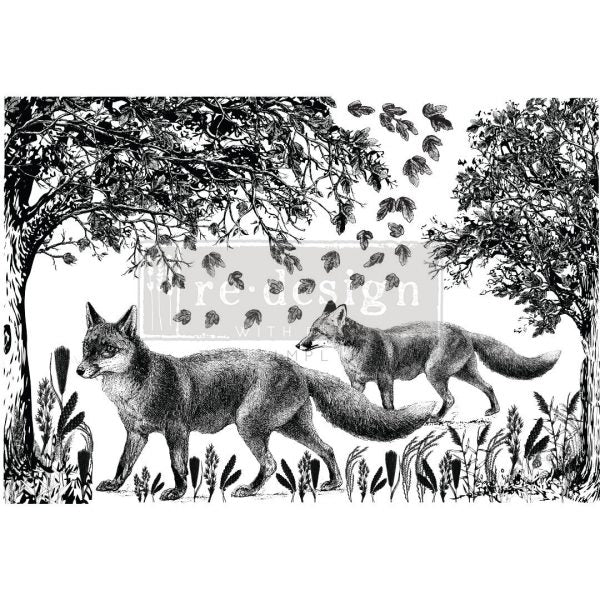 FOX MEADOWS - Total Sheet size 24" x 35", cut into 2 sheets