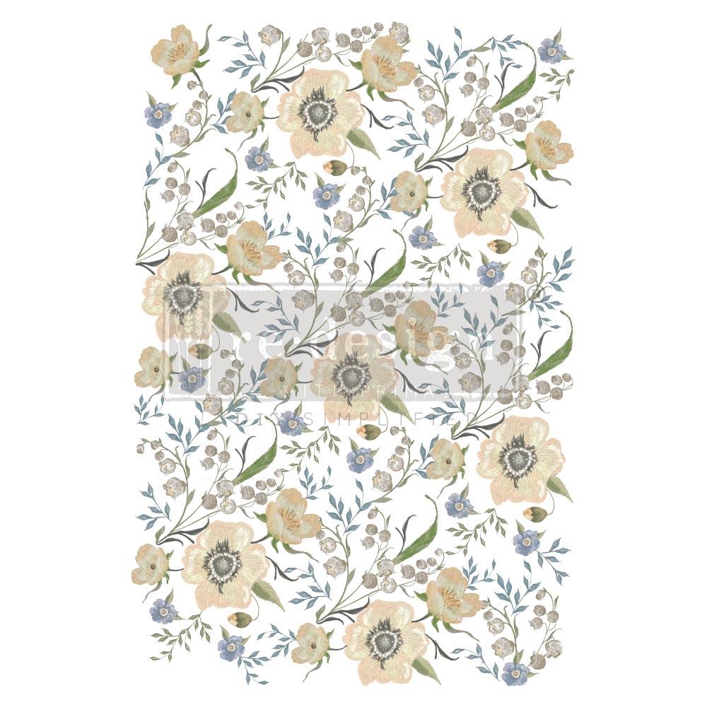 GOLDENROD FLORALS - DECOR TRANSFER - REDESIGN WITH PRIMA
