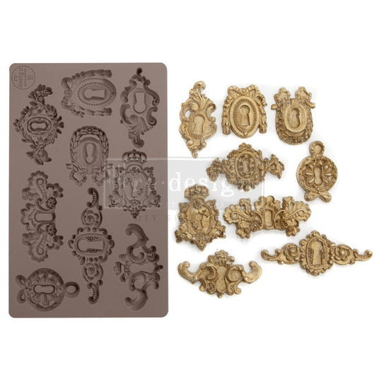 GRANDEUR KEYHOLES 5″X 8″ 8 MM THICKNESS - REDESIGN DÉCOR MOULDS®