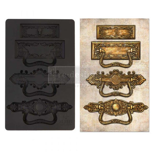 MEMORY HARDWARE MOULD - MARGUERITE HARDWARE - 5" X 8 "