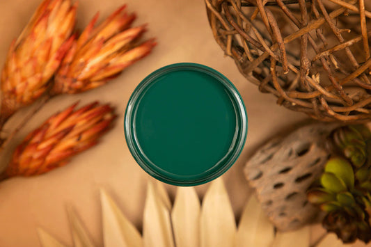 MIDNIGHT GREEN SILK PAINT