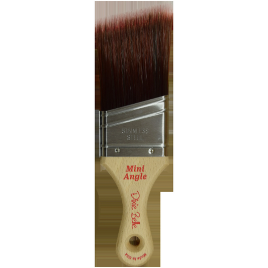 SYNTHETIC MINI ANGLE BRUSH BY DIXIE BELLE