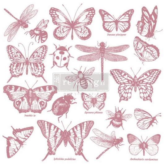 MONARCH COLLECTION - CLEARLY-ALIGNED DÉCOR STAMPS - REDESIGN WITH PRIMA