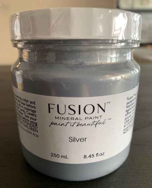 METALLIC SILVER - FUSION MINERAL PAINT