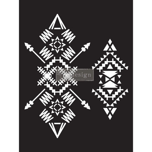 TRIBAL IMPRINT - REDESIGN DECOR STENCIL